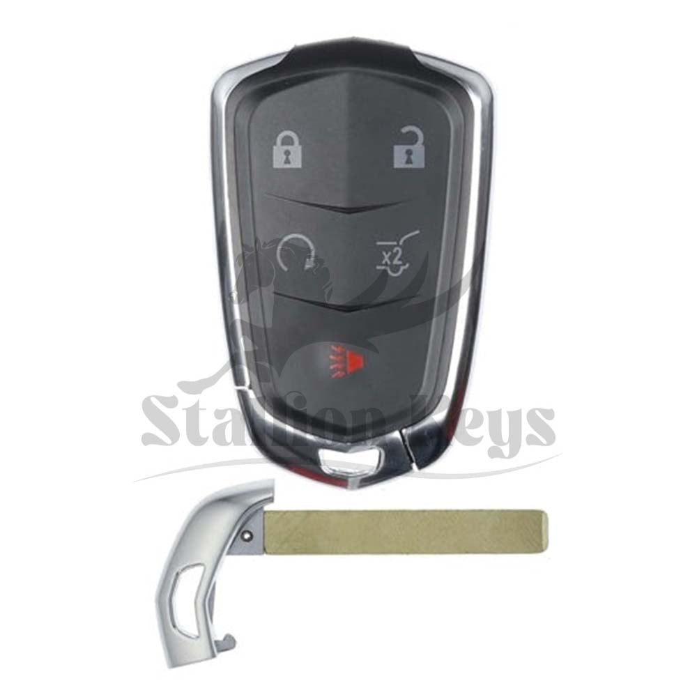 2017-2019 Cadillac XT5 / XT4 / 5-Button Smart Key / PN: 13510245 / HYQ2EB / 433 MHz / AFTERMARKET 2017-2019 Cadillac XT5 / XT4 / 5-Button Smart Key / PN: 13510245 / HYQ2EB / 433 MHz / AFTERMARKET